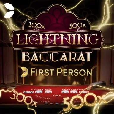 86WIN First Person Lightning Baccarat