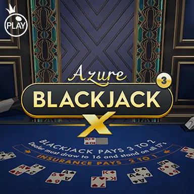 86WIN Blackjack X 3 - Azure